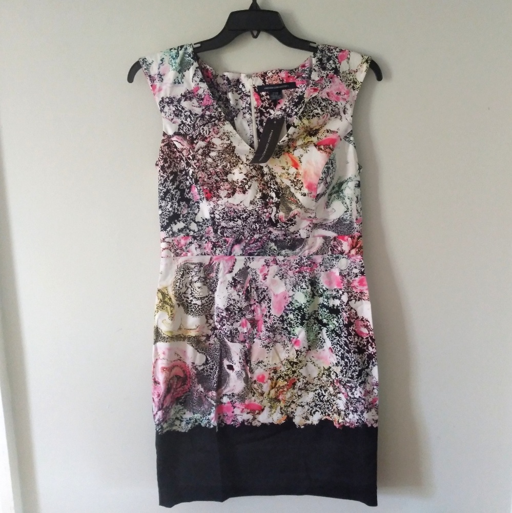 French Connection Multi Color Sleeveless Dress 10